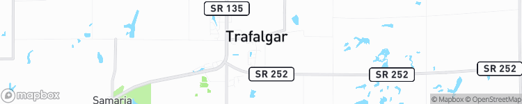 Trafalgar - map
