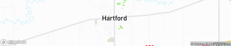 Hartford - map