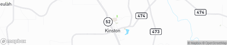 Kinston - map