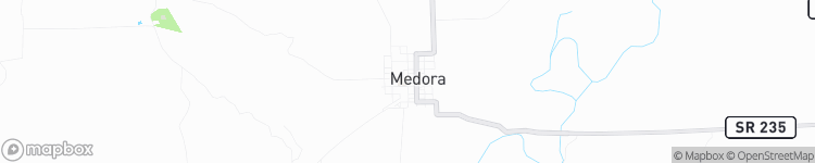 Medora - map