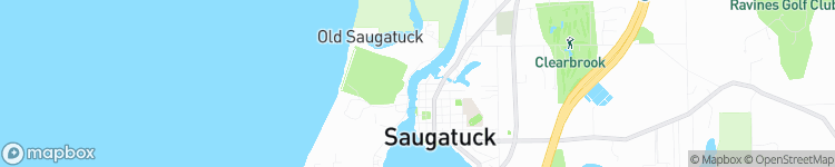 Saugatuck - map