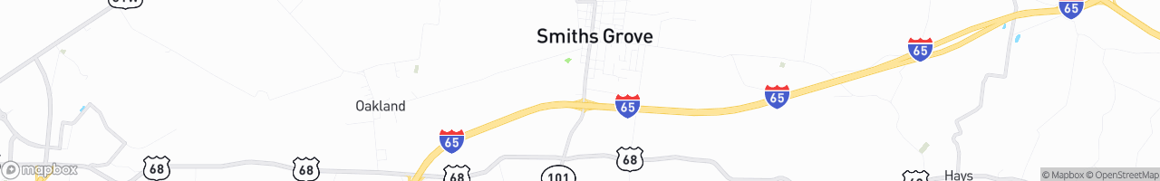 Smith's Grove Travel Center - map