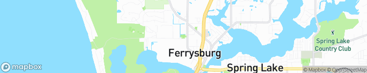Ferrysburg - map