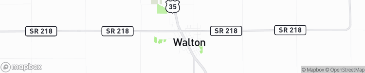 Walton - map