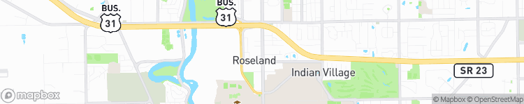 Roseland - map