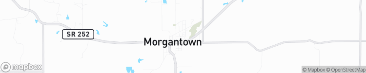 Morgantown - map