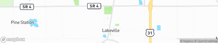 Lakeville - map
