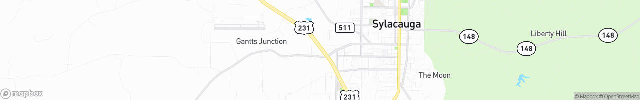Allen's 280 Short Stop - map