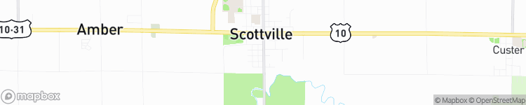 Scottville - map