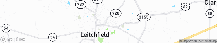 Leitchfield - map