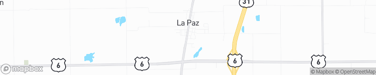 La Paz - map