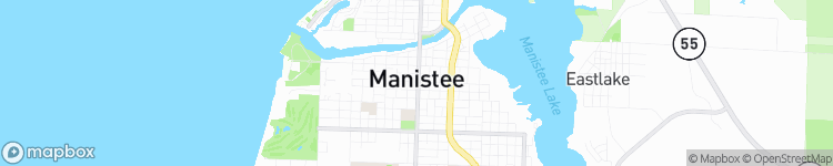 Manistee - map