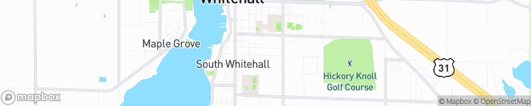 Whitehall - map