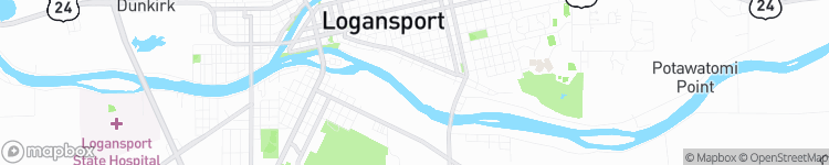 Logansport - map
