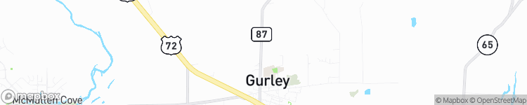 Gurley - map