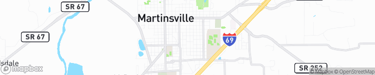 Martinsville - map
