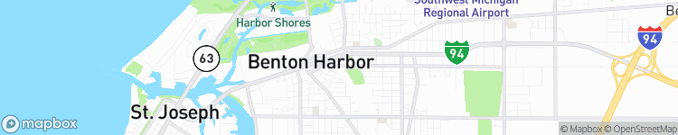 Benton Harbor - map