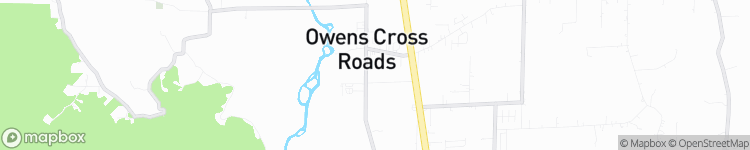 Owens Cross Roads - map