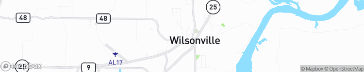 Wilsonville - map