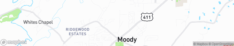 Moody - map