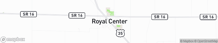 Royal Center - map