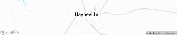 Hayneville - map