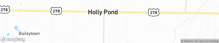 Holly Pond - map