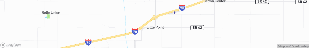 Little Point Auto/Truck Stop - map