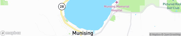 Munising - map
