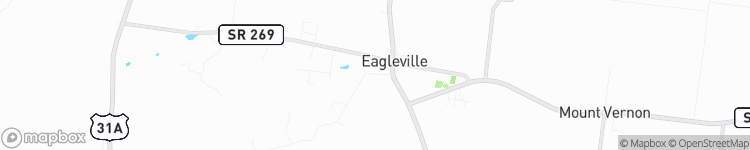 Eagleville - map