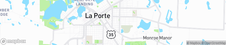 LaPorte - map