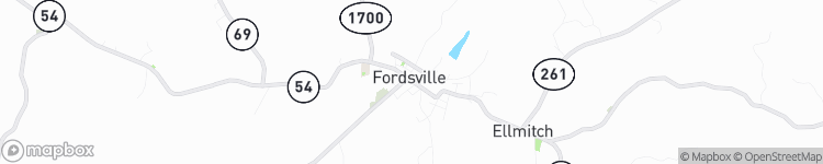 Fordsville - map