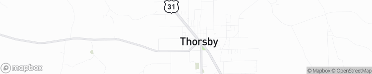 Thorsby - map