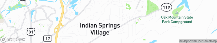 Indian Springs Village - map
