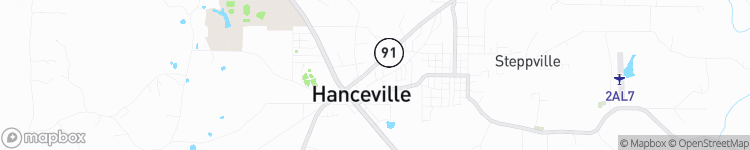 Hanceville - map