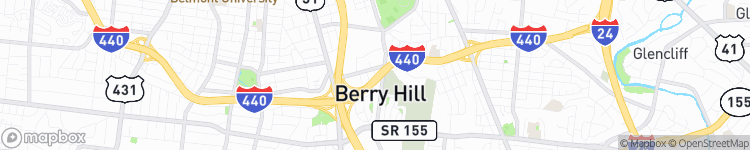 Berry Hill - map