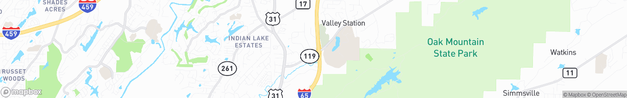 TruckMap | CAT Scale 715 Cahaba Valley Rd Pelham AL 35124