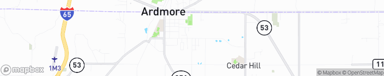 Ardmore - map