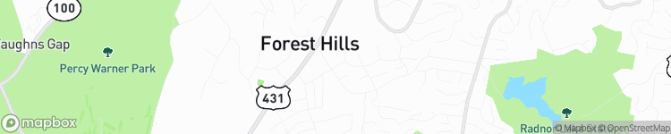 Forest Hills - map
