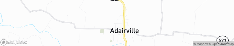 Adairville - map