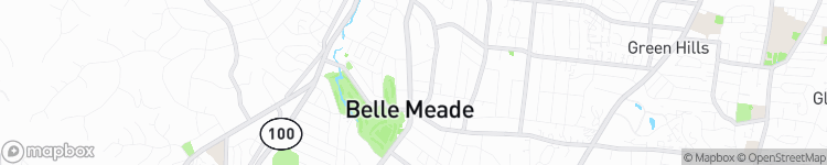 Belle Meade - map