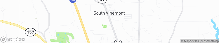 South Vinemont - map