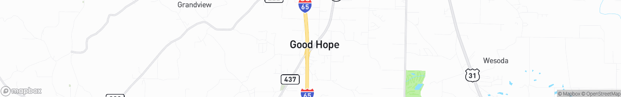 Good Hope Exxon - map