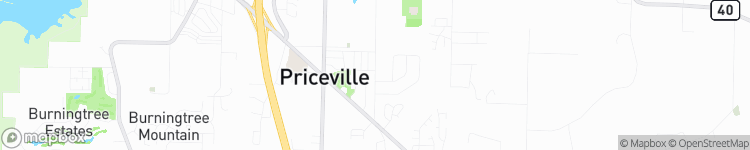 Priceville - map