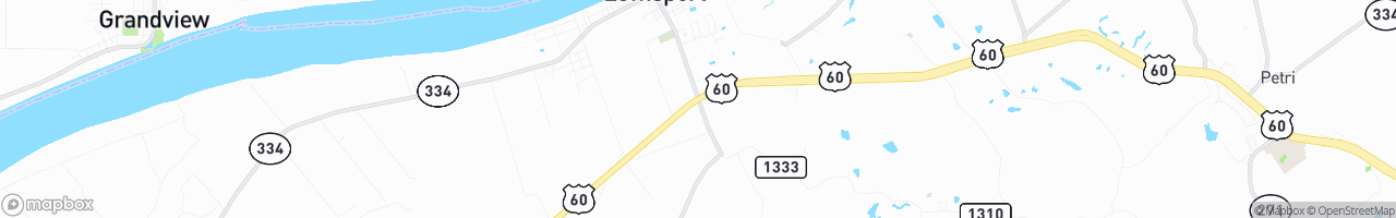 Lewisport Auto/Truck TP - map