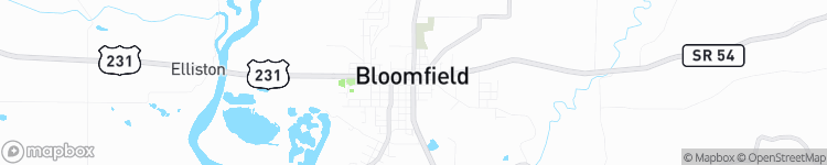 Bloomfield - map