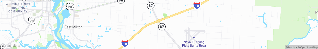 Santa Rosa Truck Stop - map
