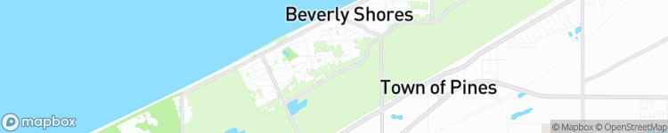 Beverly Shores - map