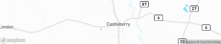 Castleberry - map