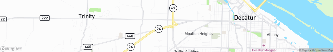 TruckMap | Hill's BP Fuel Stop 2508 Gordon Terry Pkwy Decatur AL 35601
